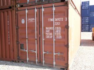 container usato marittimo 20 piedi iso box dry