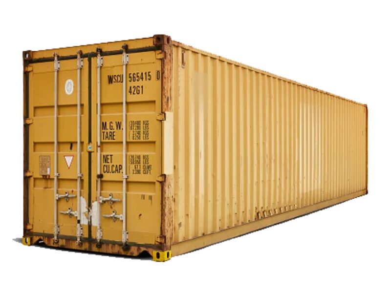 Container marittimo 40 piedi ISO box dry usato