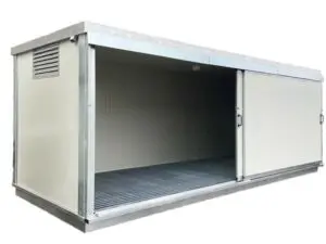 box prefabbricati vasca raccolta coibentato 3 metri