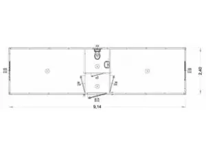 box prefabbricati modello k1 wc e lavabo servizio centrale 9 14 m