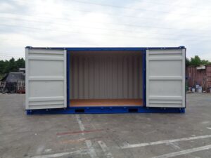 container open side front