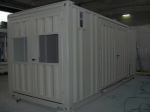 containers modificati per stoccaggio materiali