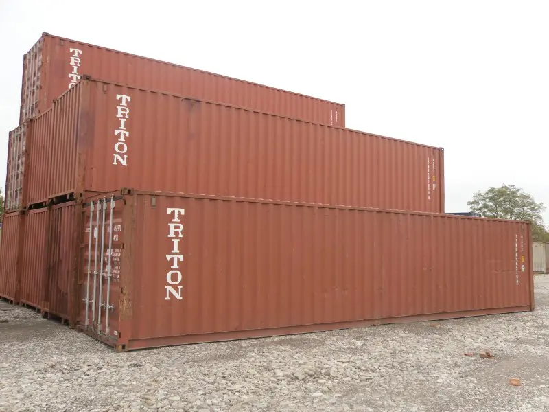 noleggio container usato marittimo 40 piedi iso box dry