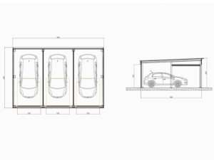 garage triplo