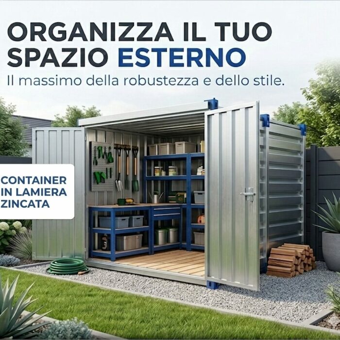 container lamiera zincata