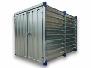box in lamiera zincata ecobox 3 metri