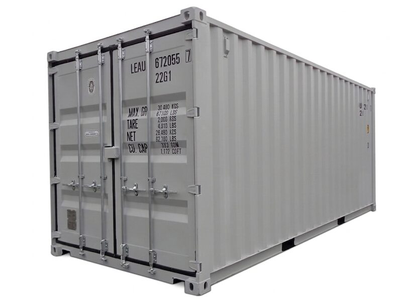 container 20 nuovo ral 7035