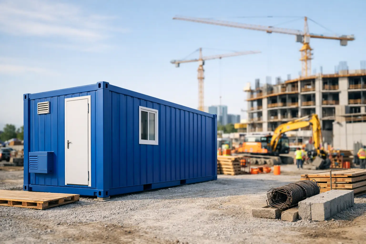 Quanto costa il noleggio container cantiere