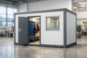 Box spogliatoio prefabbricato per aziende