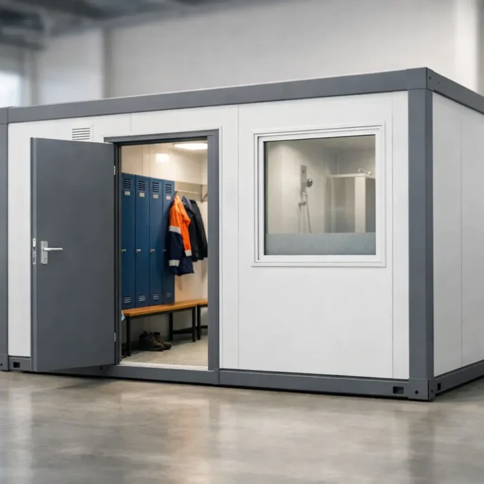 Box spogliatoio prefabbricato per aziende