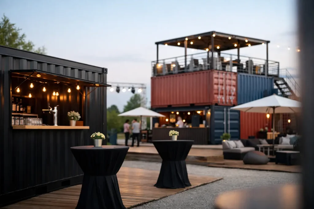 Noleggio container per eventi: come scegliere