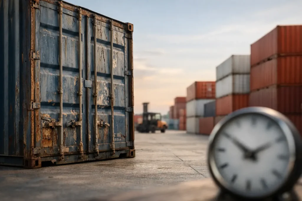 Quanto dura un container usato davvero?