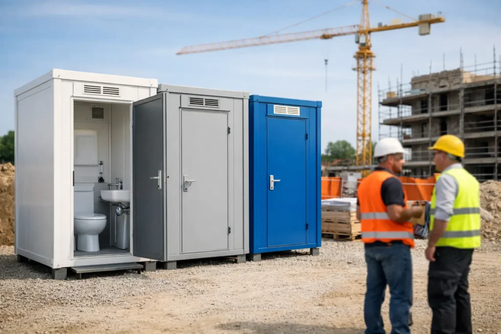 Servizi igienici prefabbricati cantiere: come sceglierli