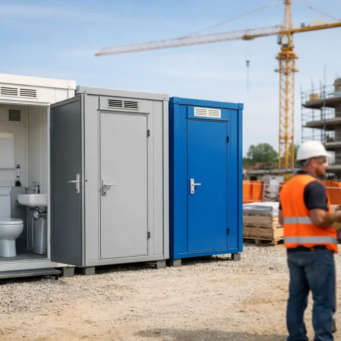 Servizi igienici prefabbricati cantiere: come sceglierli