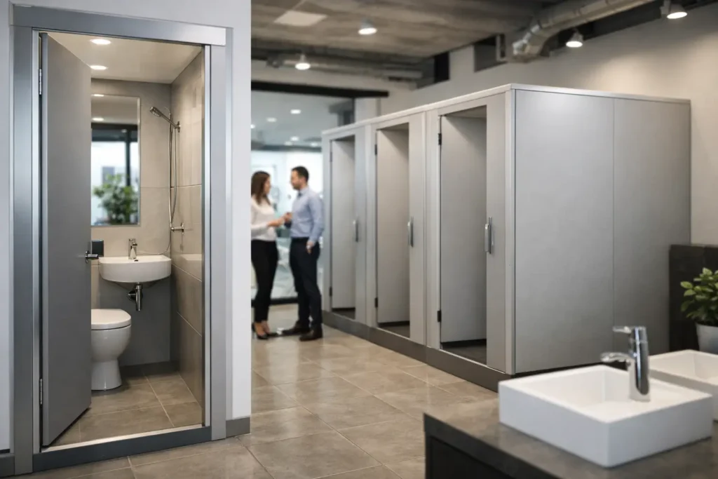 Cabine bagno prefabbricate aziendali: come sceglierle