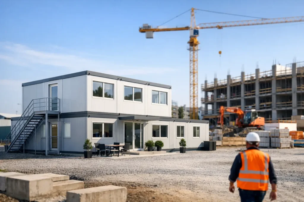 Caso reale uffici prefabbricati cantiere