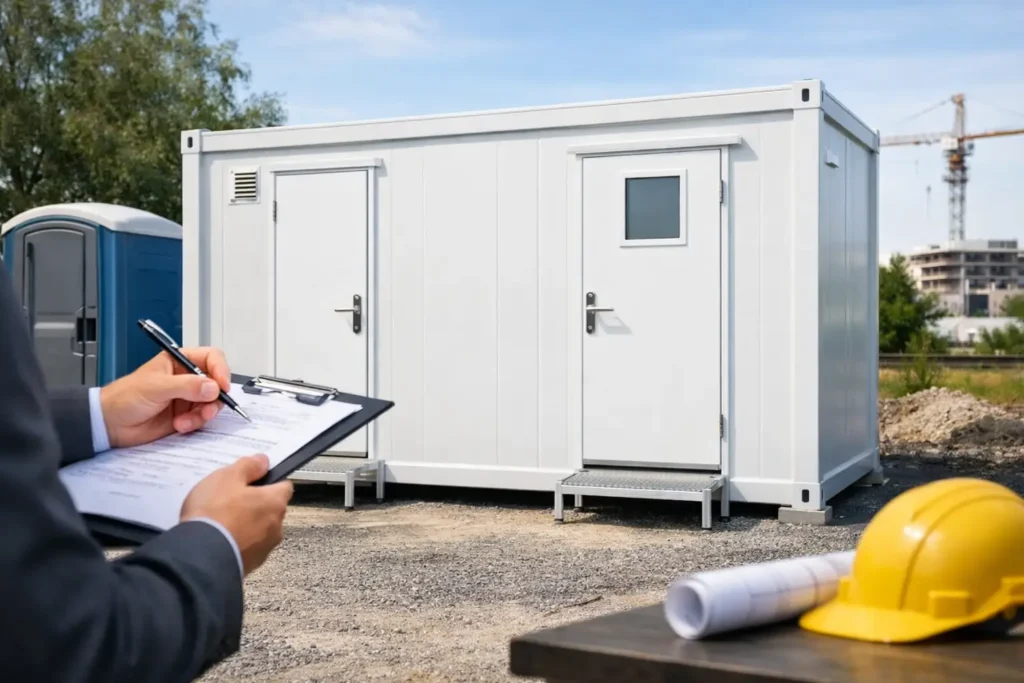 Container sanitario prefabbricato: come sceglierlo