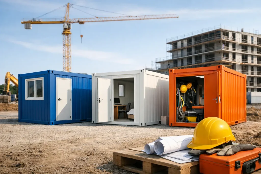 I migliori container per cantiere per ogni esigenza