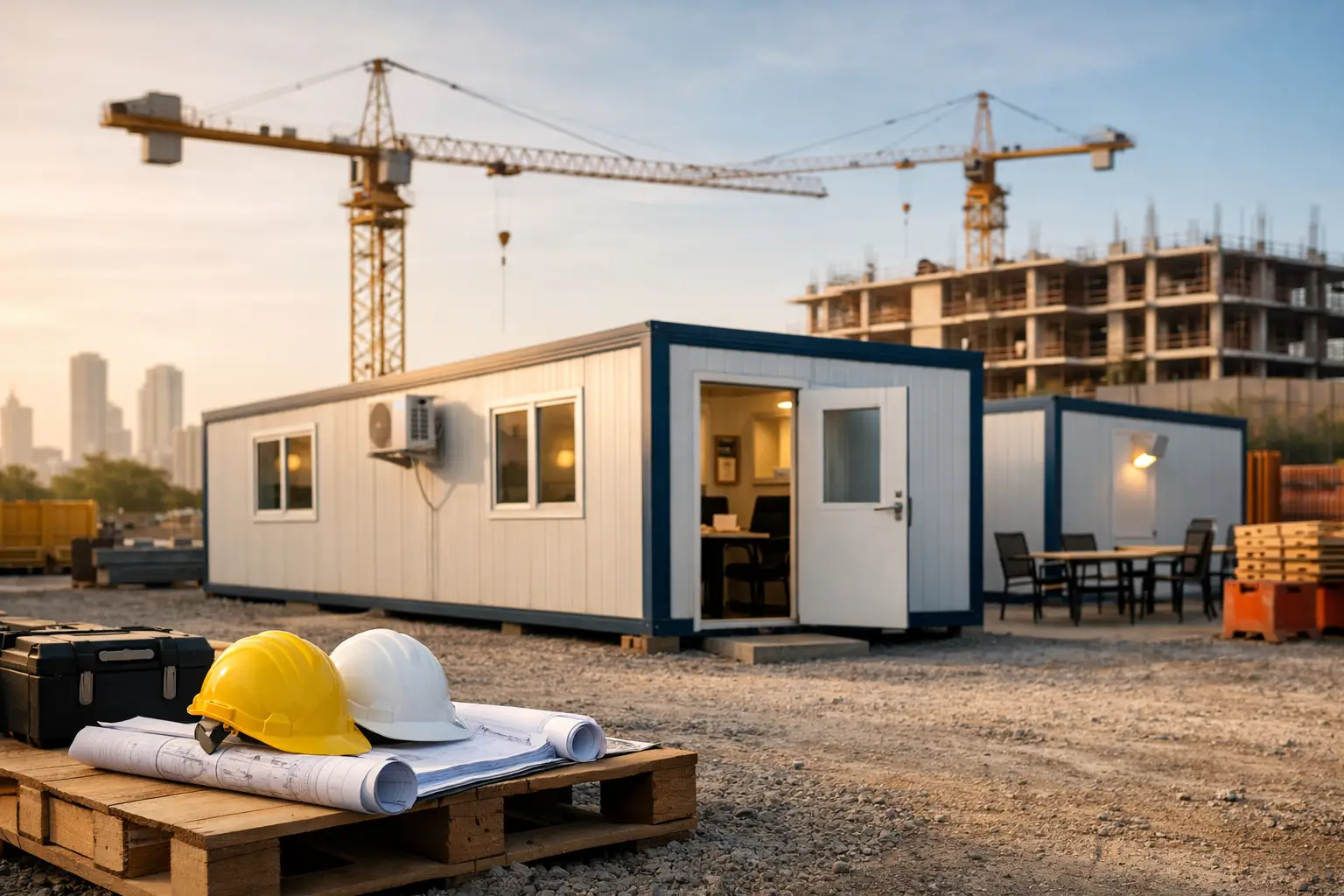 Baracche di cantiere per lavorare senza ritardi