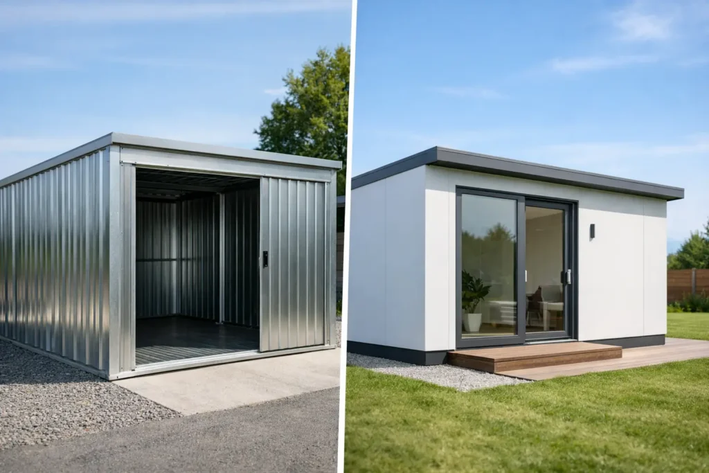 Box lamiera o prefabbricato: quale scegliere?