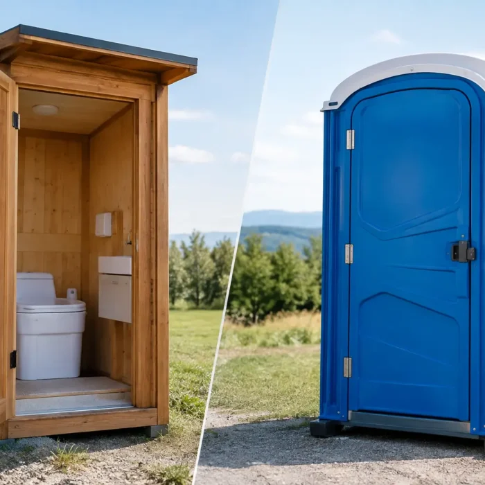 Cabina bagno contro WC chimico: quale conviene?