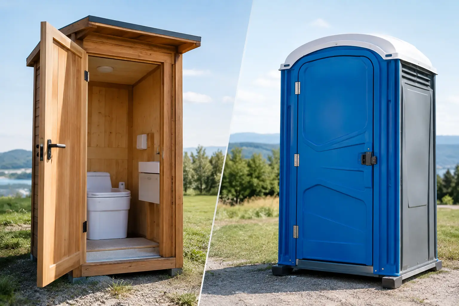 Cabina bagno contro WC chimico: quale conviene?