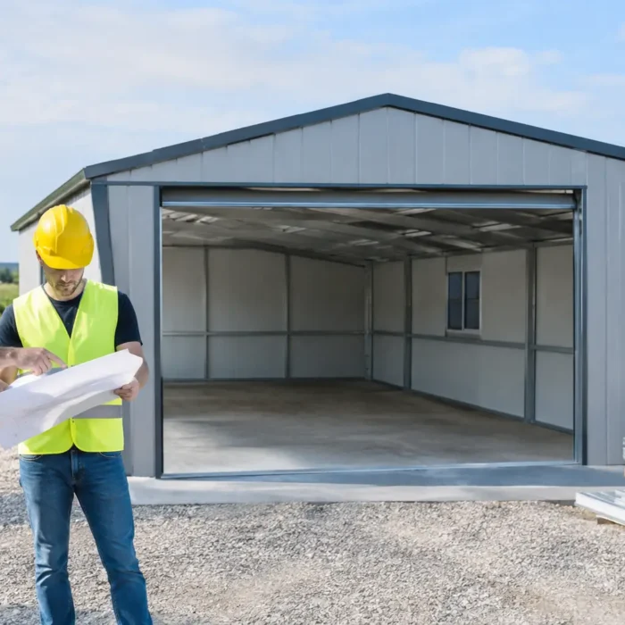 Come installare un garage prefabbricato aziendale