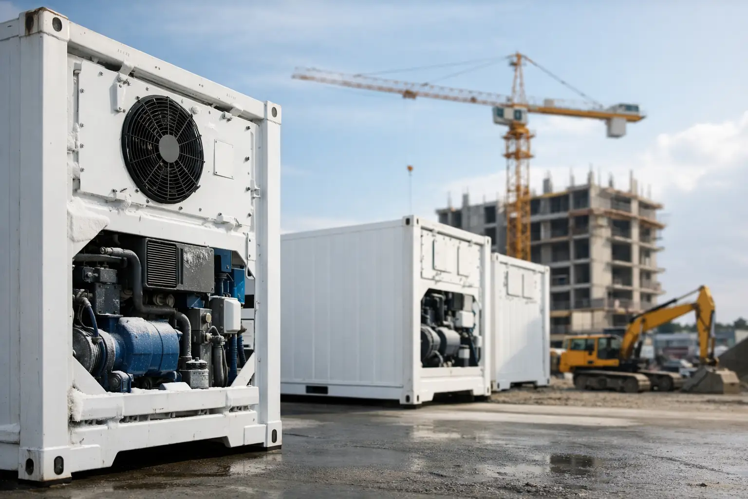 Container refrigerati per logistica e cantieri