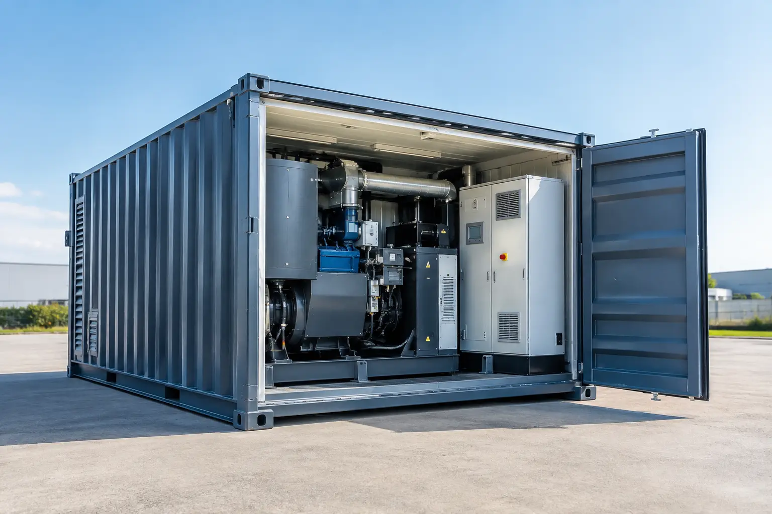 Esempio di container personalizzato per industria