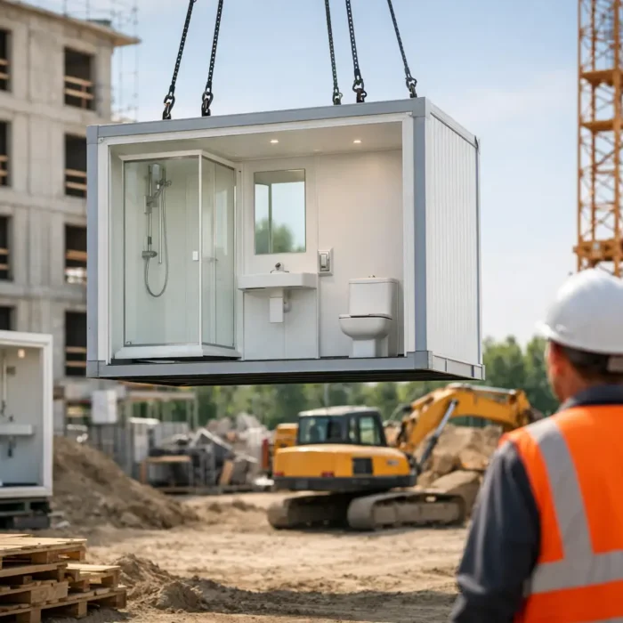 Guida ai moduli bagno prefabbricati per cantieri