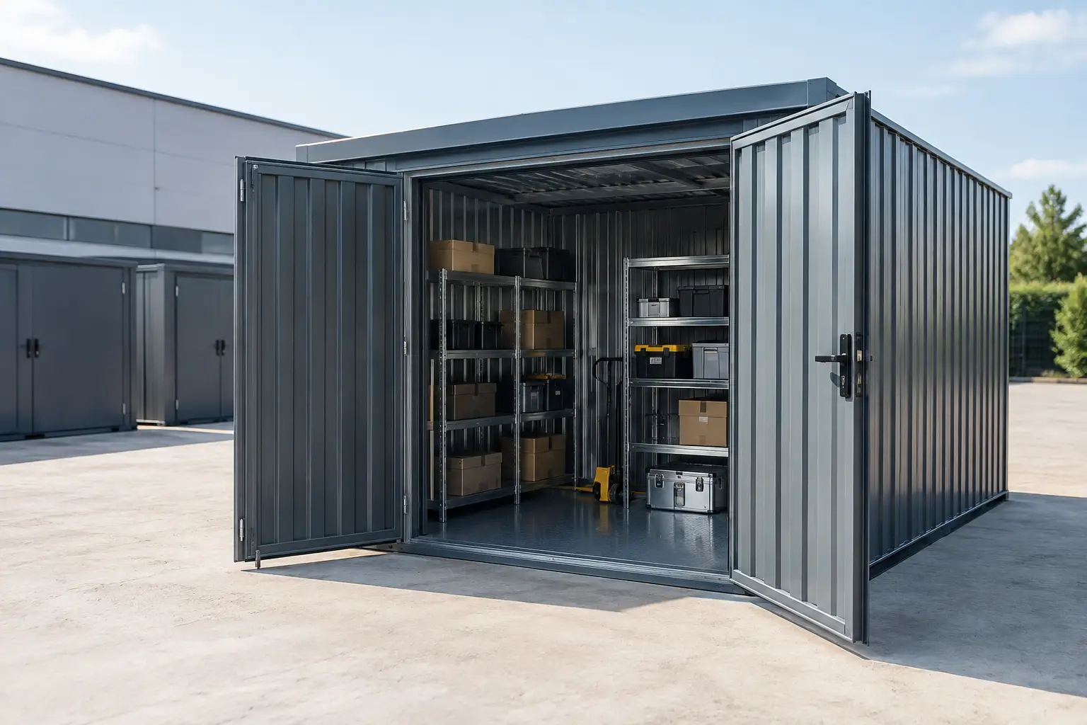I migliori box metallici per deposito aziendale