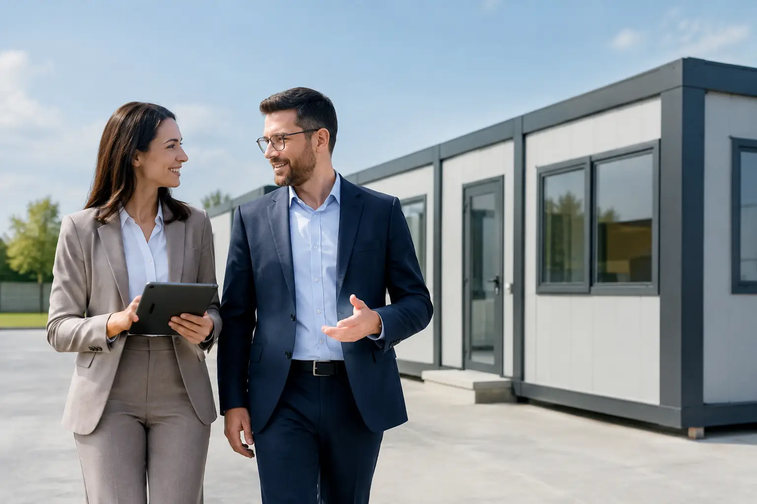Soluzioni prefabbricate per servizi aziendali